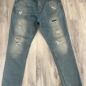 Old Navy Distressed Blue Men's Jeans